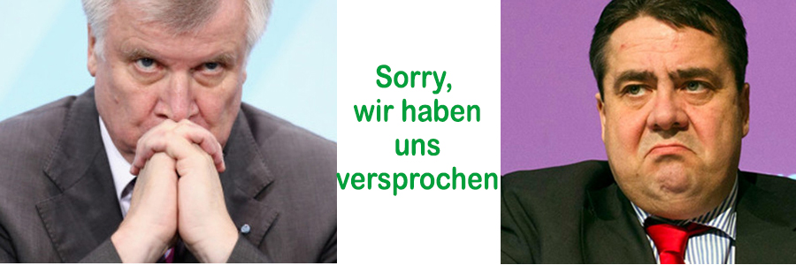 Seehofer und Gabriel wieder auf dem Pfad der Rentensenkungs-Tugend