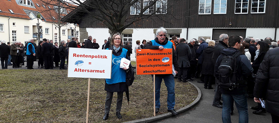 Politischer Renten-Aschermittwoch in Fellbach